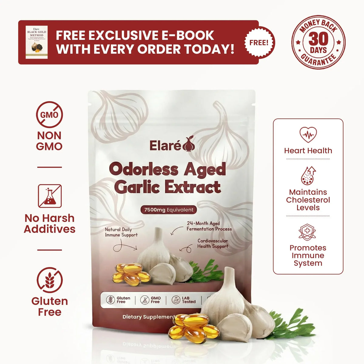 KORE™ Aged Odorless Garlic